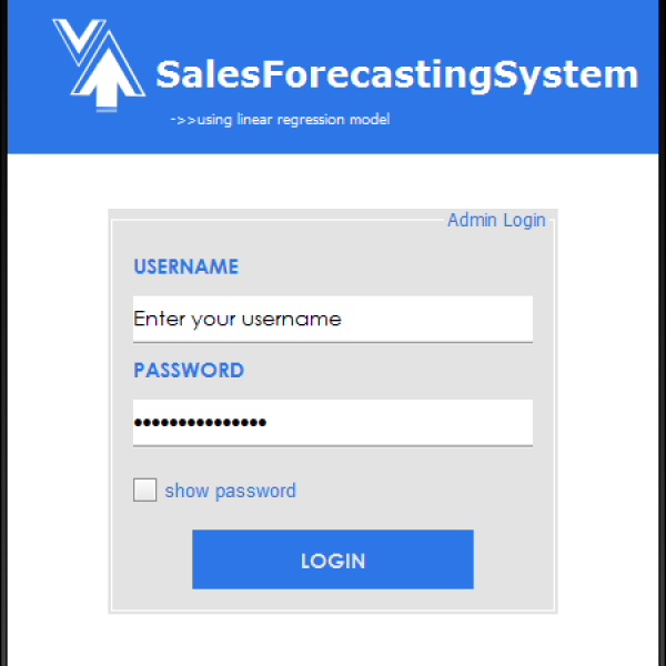Sales Forecasting System Using Linear Regression Model